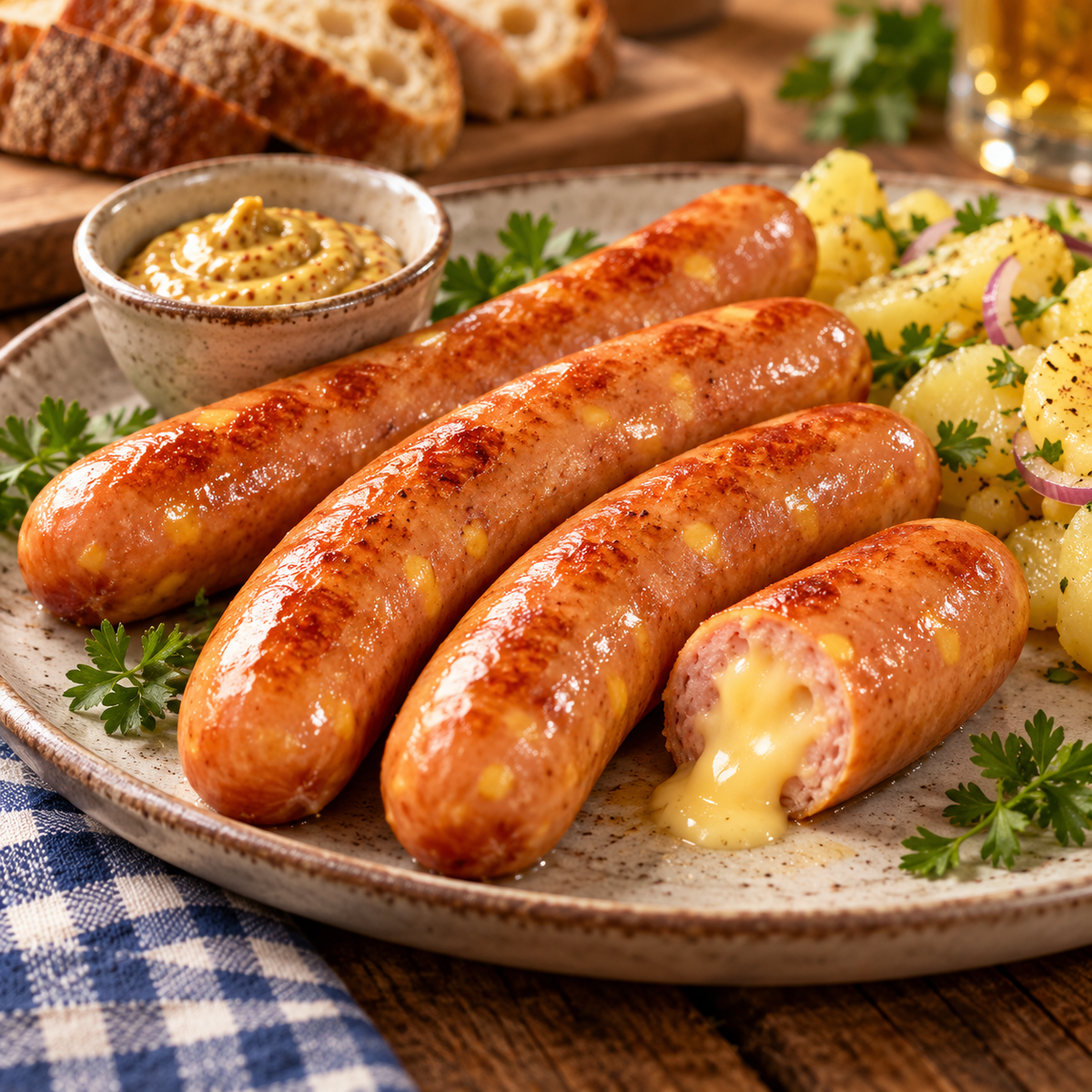 Käse Kochwürstchen 2x5er Pack