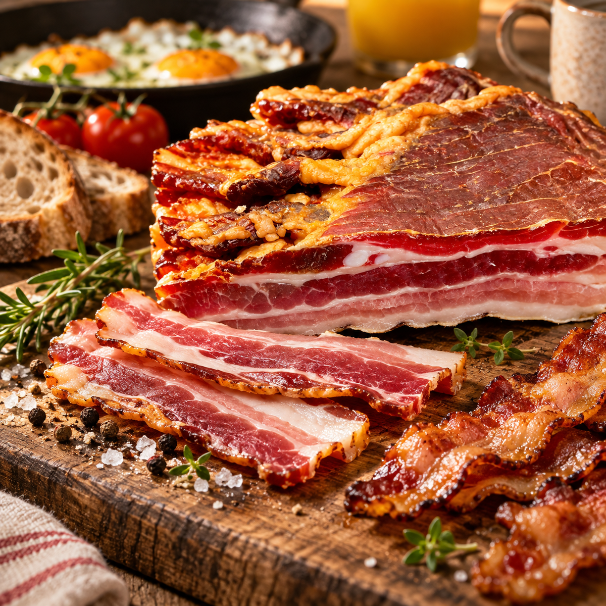 Magerer Speck | BACON - 500g-Stück