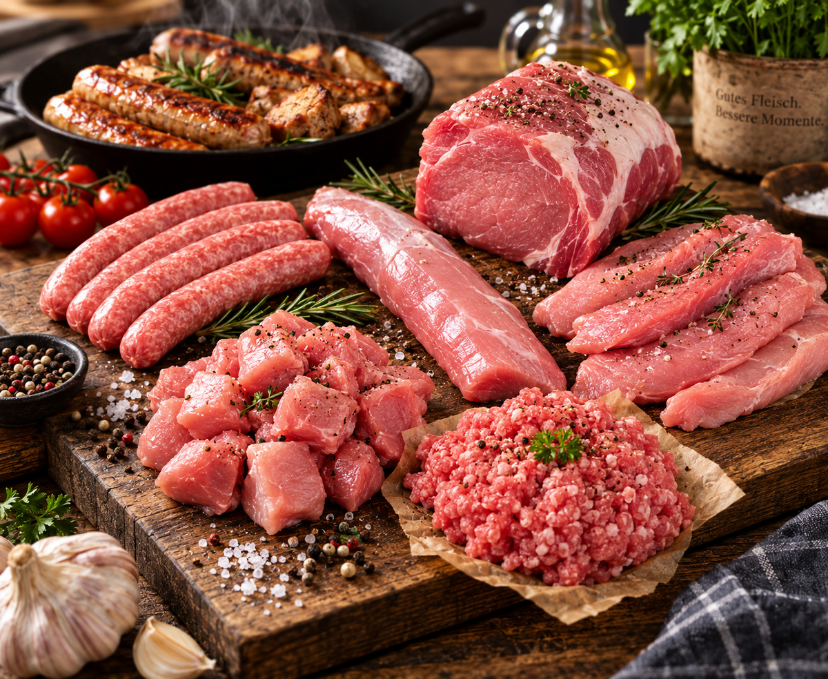 XXL Schweinefleisch Sparpaket - Einfrierpaket