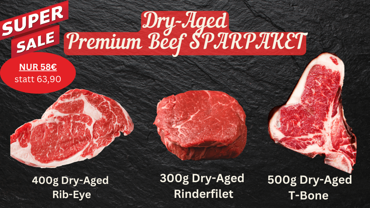 PREMIUM Dry-Aged Sparpaket - Fleischerei Bechtel im Wurstversand aus Nordhessen