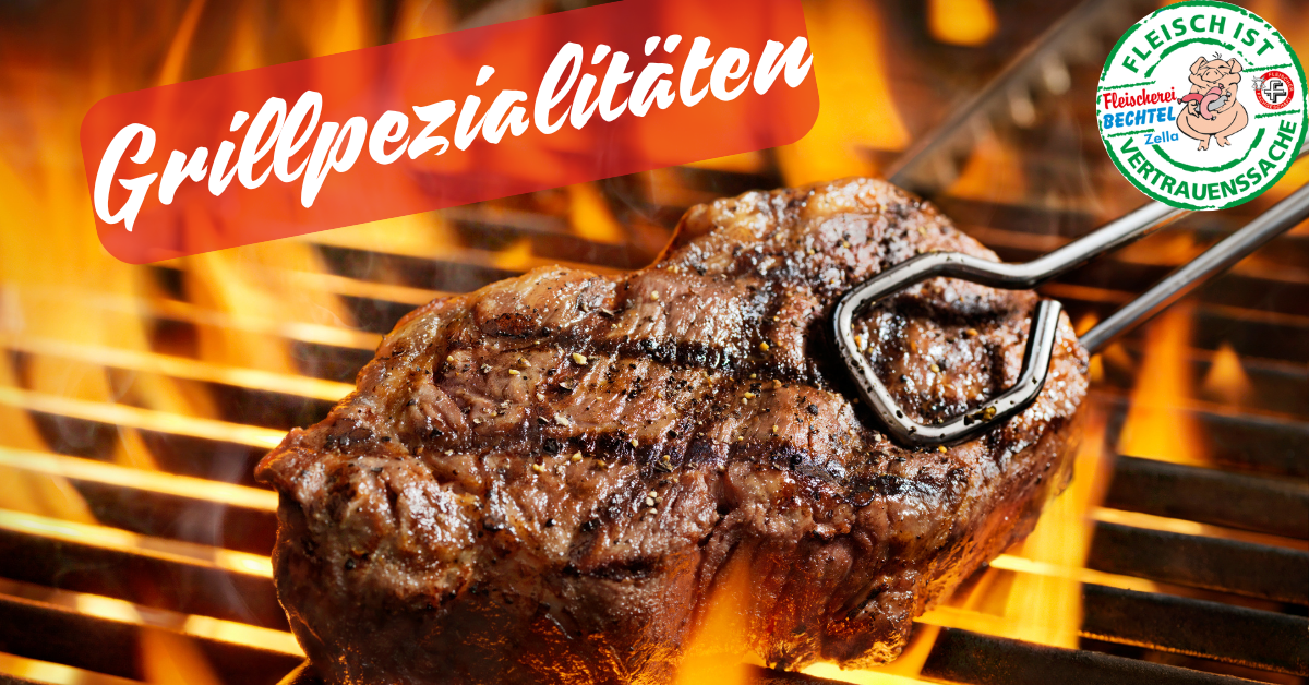 Grillfleisch und Würstchen