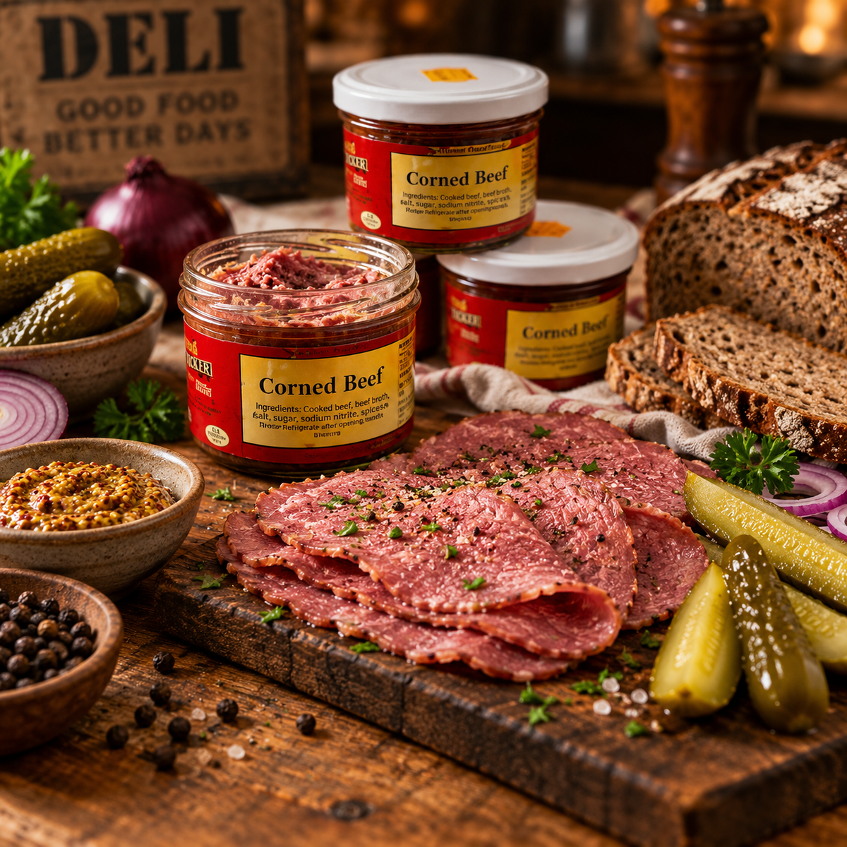 Corned Beef im Glas
