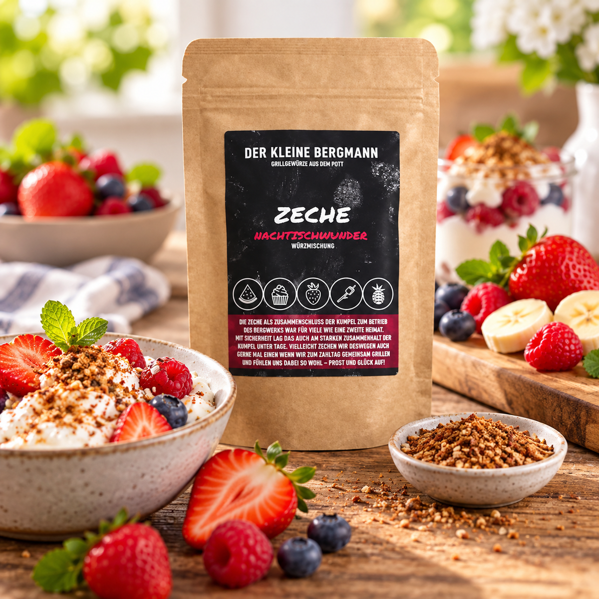 Dessert- und Obstgewürz für Erdbeeren & Früchte – Zeche