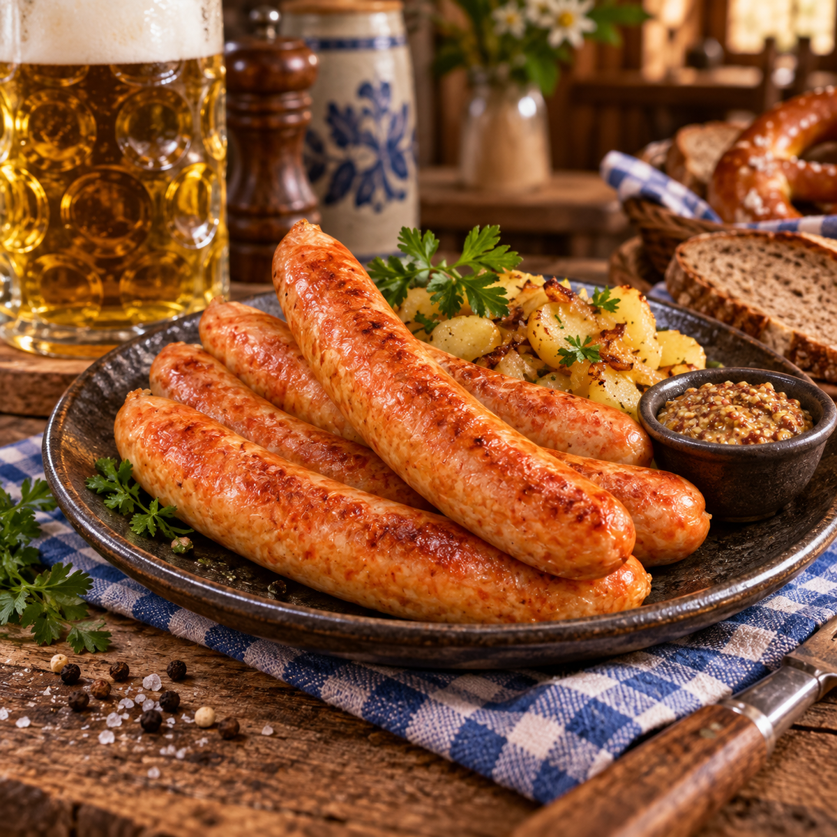 Kartoffelbratwurst