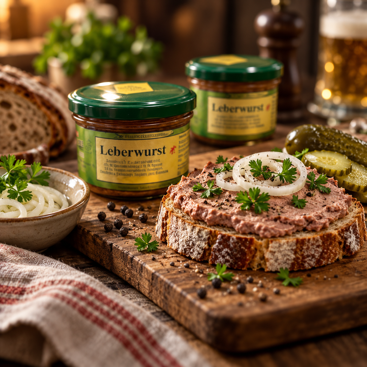 Leberwurst im Glas