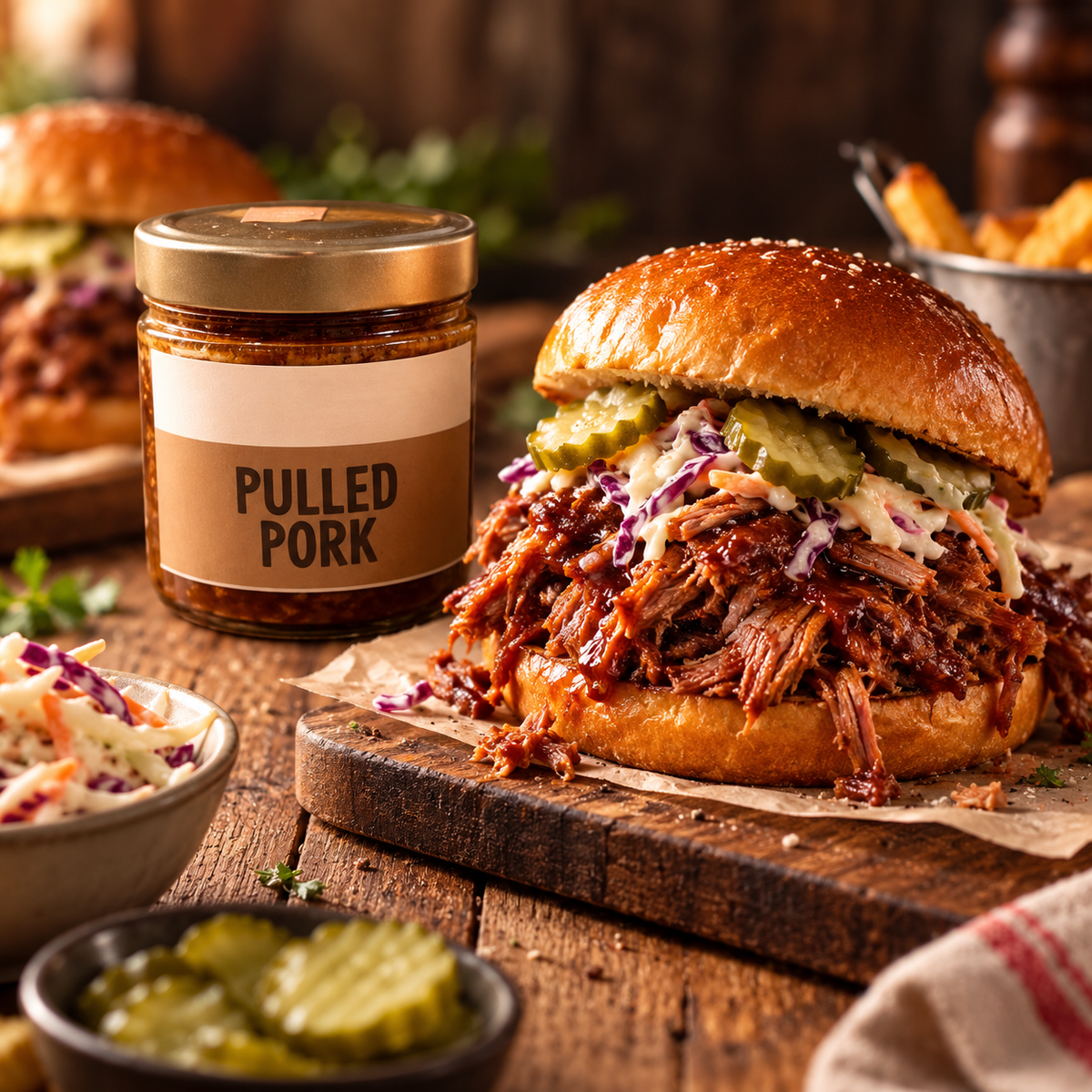 Pulled Pork im Glas