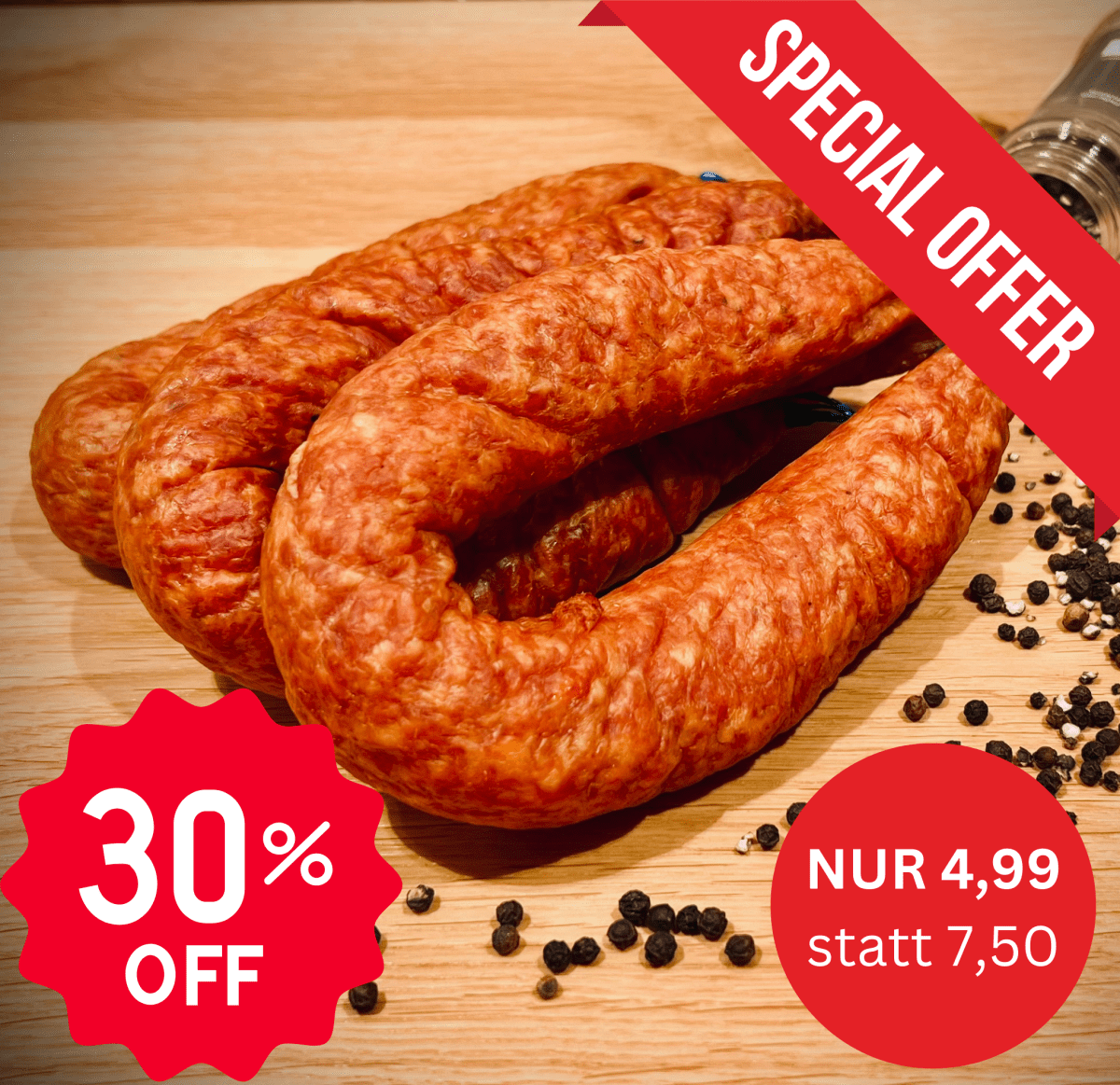 feste ROTE RUNDE - Fleischerei Bechtel im Wurstversand aus Nordhessen