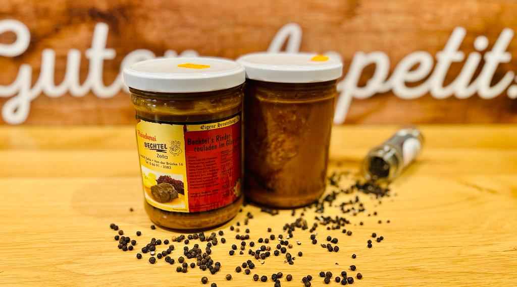 Rinderrouladen im Glas (2Stück)